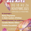 Automnale des Arts<br>Du 18 au 26 Novembre 2023<br>Fronton (31)