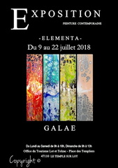 Exposition PrivéeDu 9 au 22 juillet 2018Temple/Lot (47)