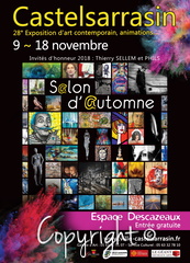 Salon ContemporainDu 9 au 18 novembre 2018Castelsarrasin (82)