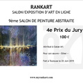 Salon de Peinture Abstraite, Rankart - 4ème Prix du Jury (Juin 2019)