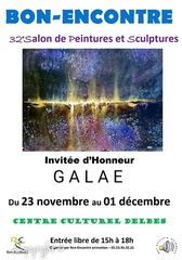 Salon de Peintures et SculpturesDu 23 novembre au 1er décembre 2019Bon-Encontre