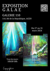 Galerie 110Du 27 au 31 marsAgen